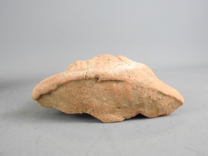 Two ancient fragments of terracotta sculptures...