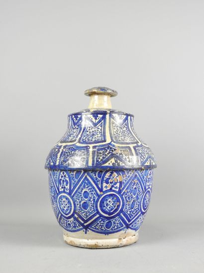 Maroc - Fès : Ancien pot à beurre Jobbana...