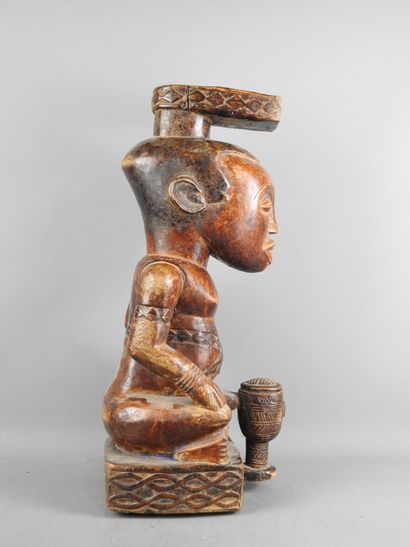 KUBA- République Démocratique du Congo. Bois...