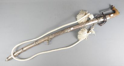 MOROCCO: Nimcha sword with curved blade,...