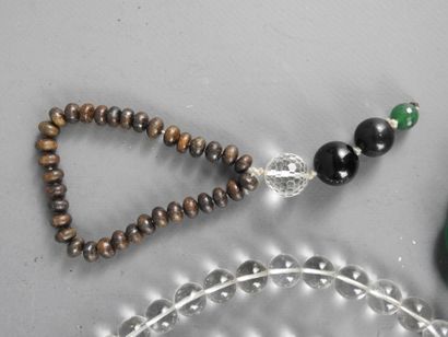 TIBET.
Beautiful set of four rosaries and...