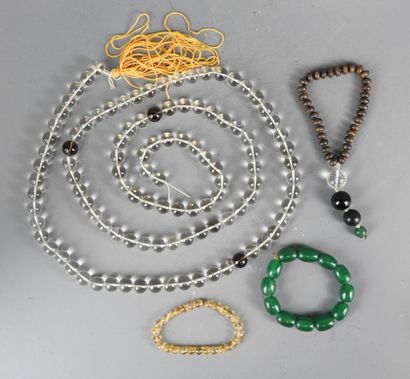 TIBET.
Beautiful set of four rosaries and...