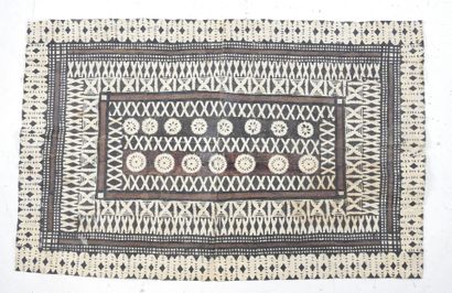 FIDJI ISLANDS: Tapa. 90 x 60 cm (on view...