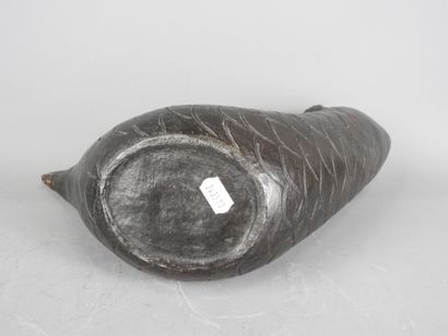 AMERIQUE DU SUD : Vase en forme de poisson,...