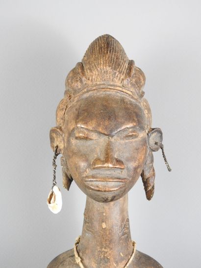 BAOULE, Ivory Coast.
Hardwood, dark patina,...