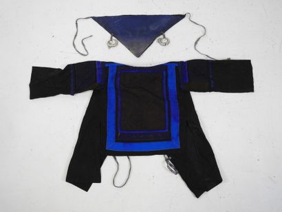VIETNAM: Traditional Hmong blue cotton jacket...