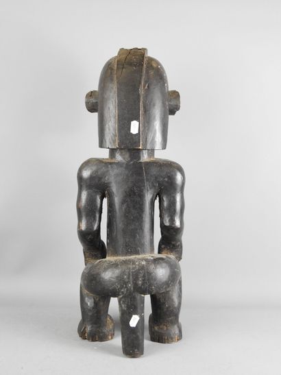 FANG, Gabon.
Wood, dark patina.
Eyema Byeri