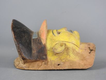 MAKONDE Tanzania: Dance mask, portrait of...