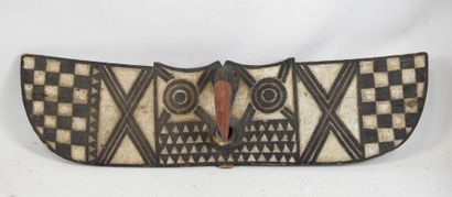 BWA , Burkina Faso : Bois pigments masque...