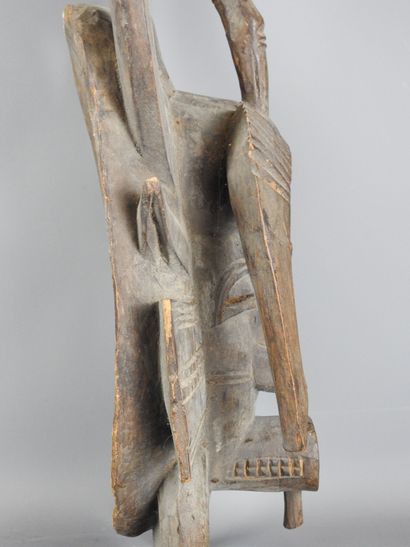 SENOUFO - Ivory Coast : Wooden dance mask...