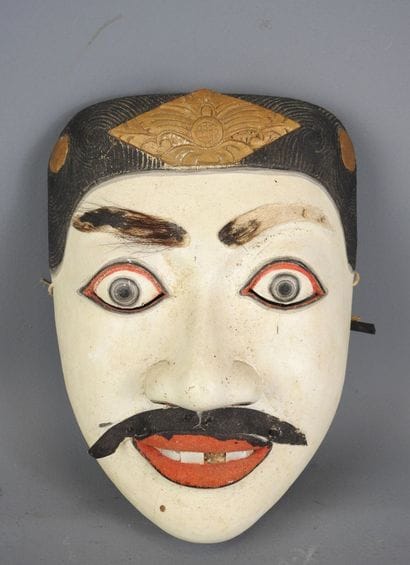 BALI - Indonésie : Masque visage d'homme...