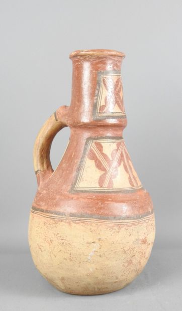 Kabylie Algérie : Grand vase à une anse,...