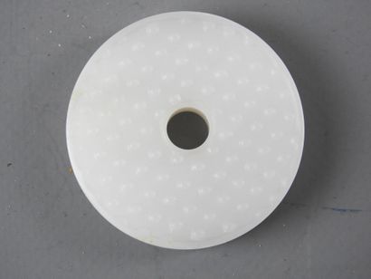 CHINA: Jade bi disc. Diam. 6 cm