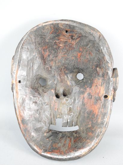 HIMALAYA: Mahakalar mask with prominent cheekbones...