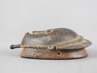 Baule Ivory Coast: Hard wood, dark patina....
