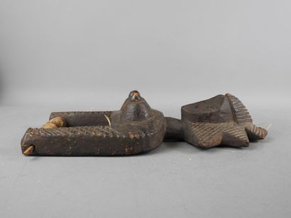 SENOUFO - Ivory Coast : Dark patina wood....