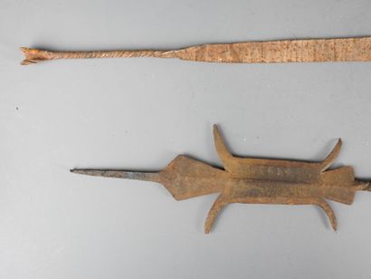 Composite lot:
-Iron sword, EKONDA, Democratic...