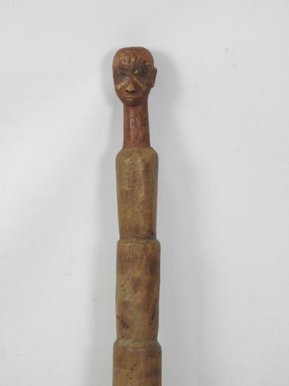 MOSSI Burkina Faso: Large cubist-style mask...