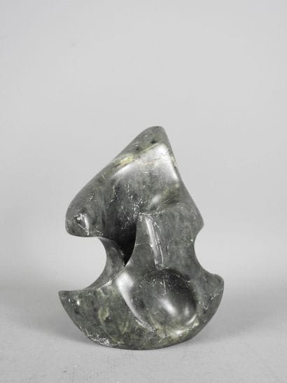 ART INUIT: Personnage stylisée en pierre...