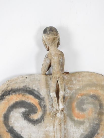 ASMAT, Irian Jaya, Indonesia.
Wood, polychrome...