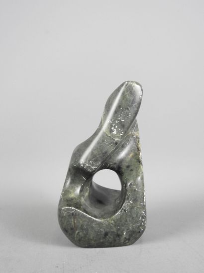 ART INUIT: Personnage stylisée en pierre...