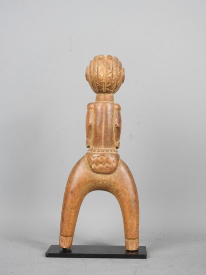 Baule, Ivory Coast.
Hardwood with natural...
