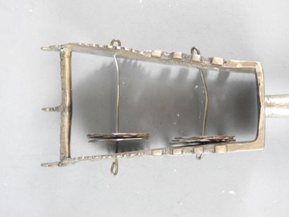 ETHIOPIE : Sistre de prêtre. L. 23 cm.