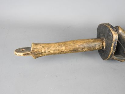YOROUBA , Nigeria : OSHESHANGO Scepter depicting...