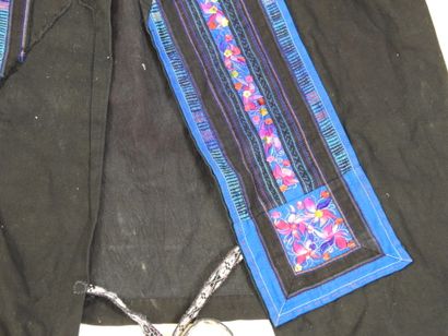 VIETNAM: Traditional Hmong blue cotton jacket...
