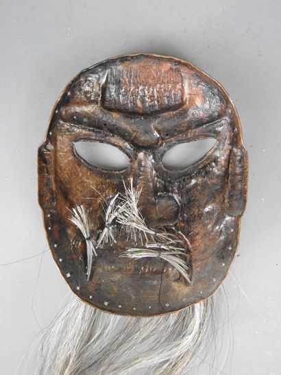 MONGOLIE - Région du lac Khovsgol : Masque...