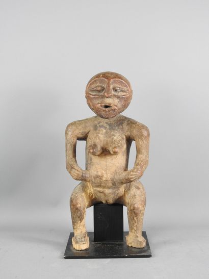 FANTI, Ghana.
Wood, patina of use.
Very old...