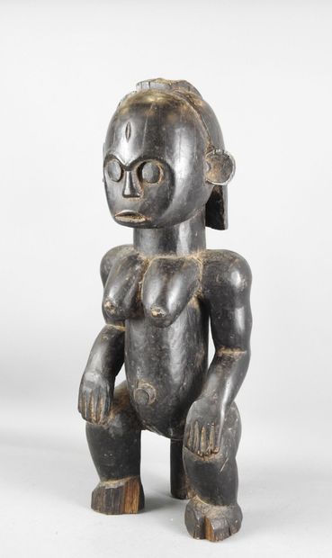 FANG, Gabon.
Wood, dark patina.
Eyema Byeri