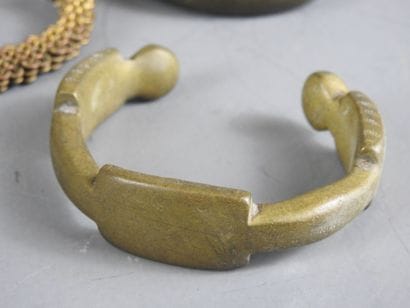 Afrique de l'Ouest : Lot composé de 9 bracelets...