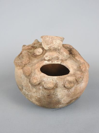 IZI medicine bowl in terracotta. Nigeria....