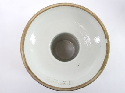 CHINA: Porcelain and Famille Rose enamel...