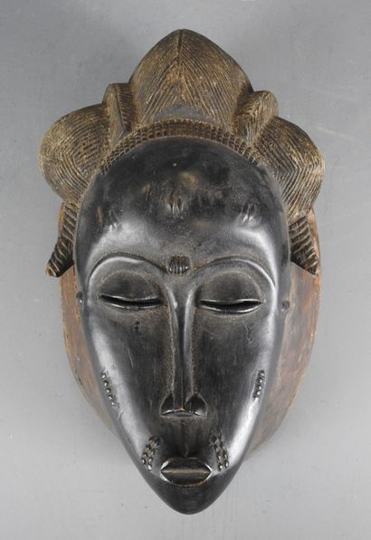 Baoulé, Côte d'Ivoire. Masque de danse en...