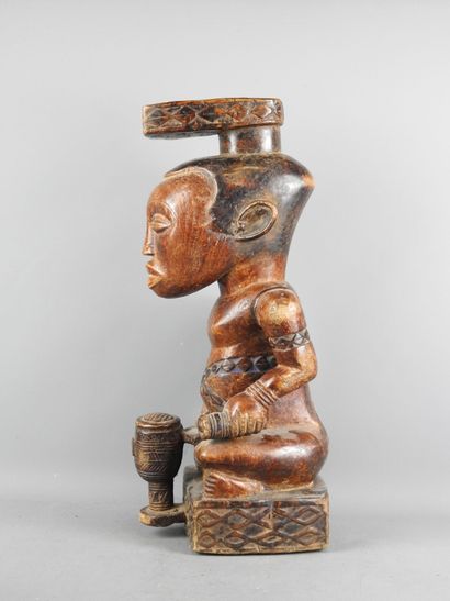 KUBA- République Démocratique du Congo. Bois...
