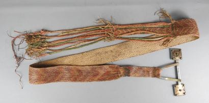 TOUAREG, Niger.
Rare old Mehari camel strap...