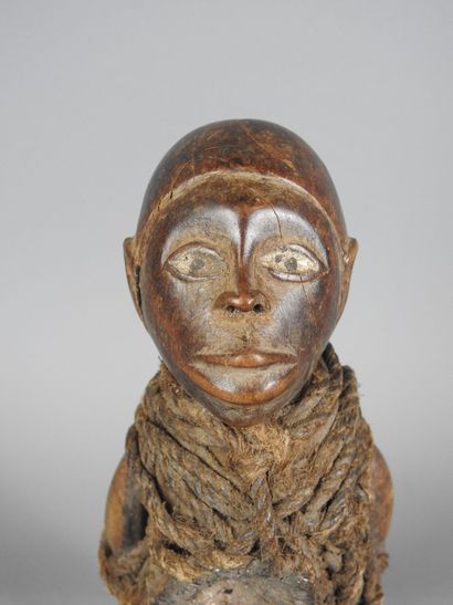 Protective fetish with abdominal reliquary,...