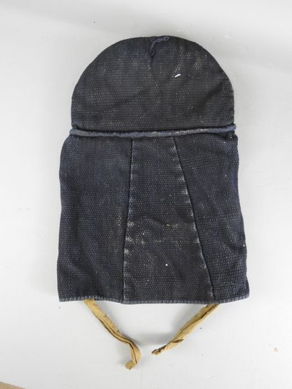 JAPAN: Sashiko fireman's hood and gloves...