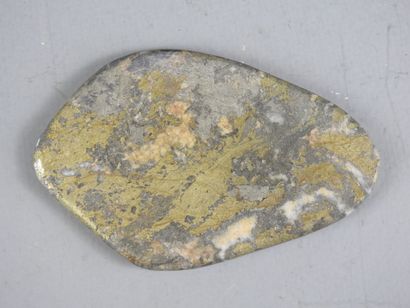 Block of pyrite with well-formed octahedral...