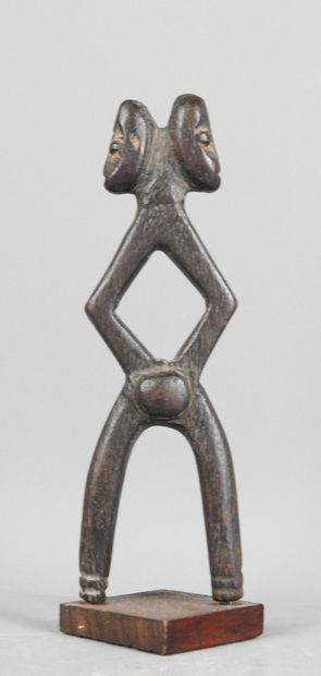 DAN - Côte d'Ivoire : Lance-pierre figuratif,...