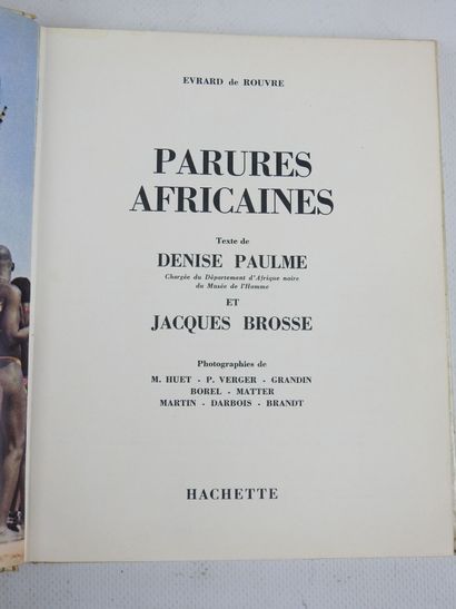 [AFRICA/EAST]. 5 vols : 
- William Fagg,...