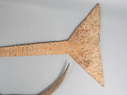 Composite lot:
-Iron sword, EKONDA, Democratic...