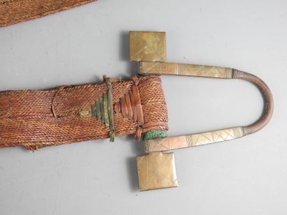 TOUAREG, Niger.
Rare old Mehari camel strap...