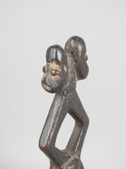 DAN - Côte d'Ivoire : Lance-pierre figuratif,...