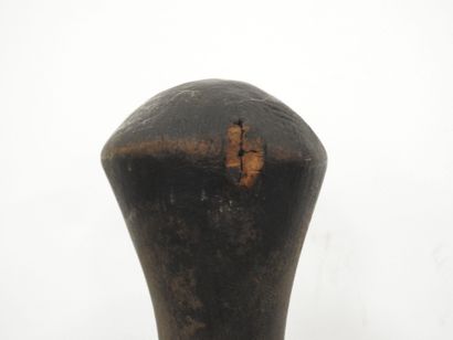 BORNEO, Indonesia : Large blackened wood...