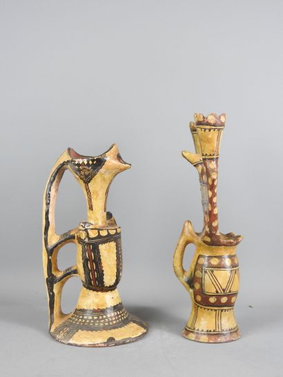 Grande Kabylie Algérie : Deux lampes à huile...