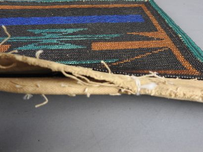 NDEBELE, Afrique du Sud : Sac en toile, la...