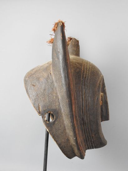 Ivory Coast: DAN copy mask with anthropomorphic...